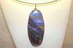 "Mountains at Dusk" Series- Nature Necklace