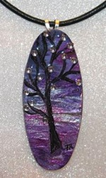 "Magical Night" Series - Tree Necklace