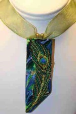 "Peacock Feather" Series Exotic Necklace