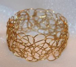 "Wild Woven" Series - Contemporary Brass Bracelet